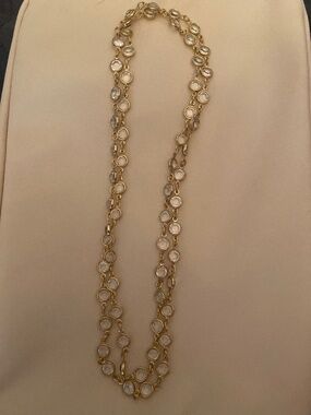 Touchstone Swarovski Long Chanelle Necklace